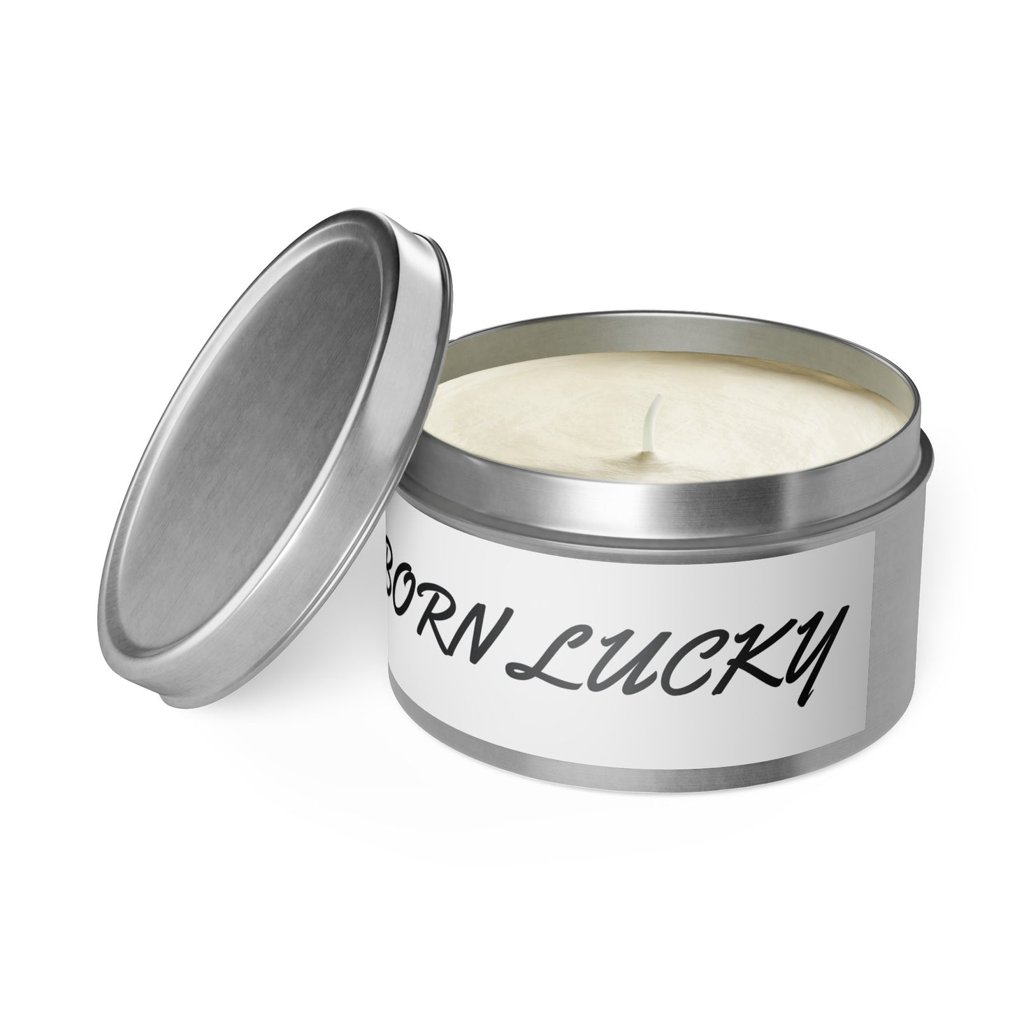 (BORN LUCKY) Tin Candles