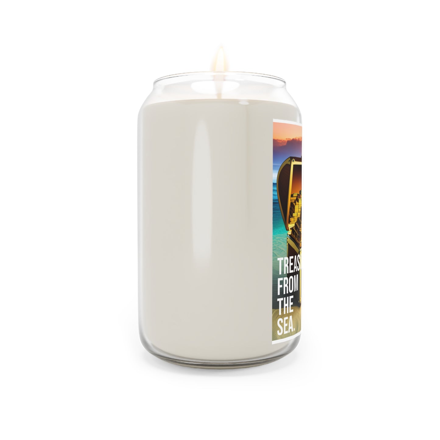 (TREASURE FROM THE SEA )Scented Candle, 13.75oz