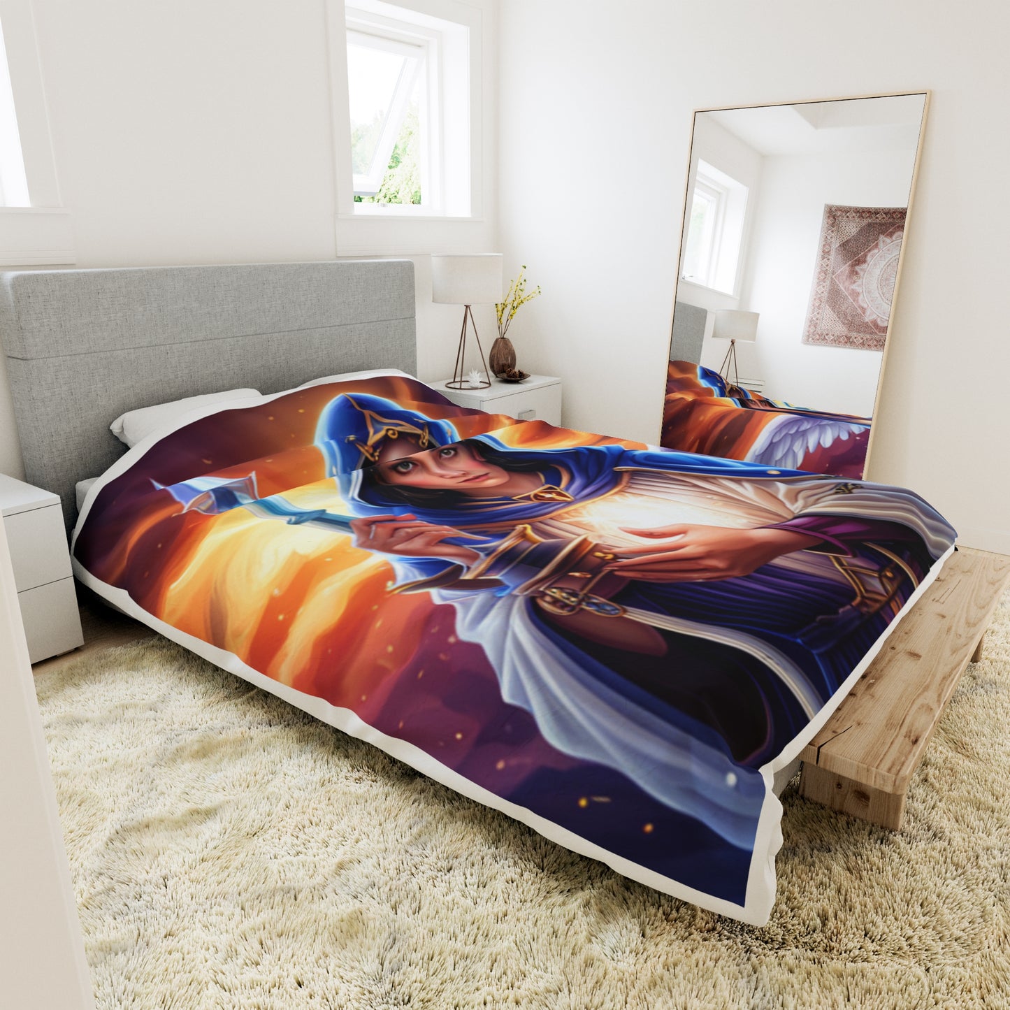 (Protection over soul) Duvet Cover