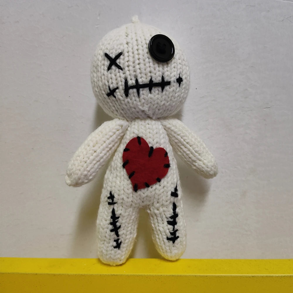 Voodoo Dolls Creepy Halloween Scray Ghost Plush Pin Holder Horror Unique Funny Christmas Ornaments Fidget Toys Gifts