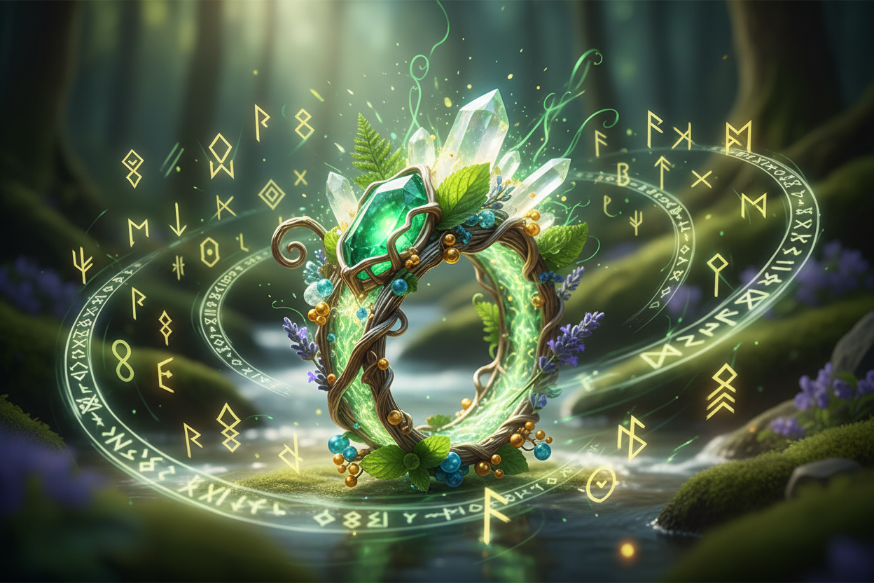 healthy magical ring and spells