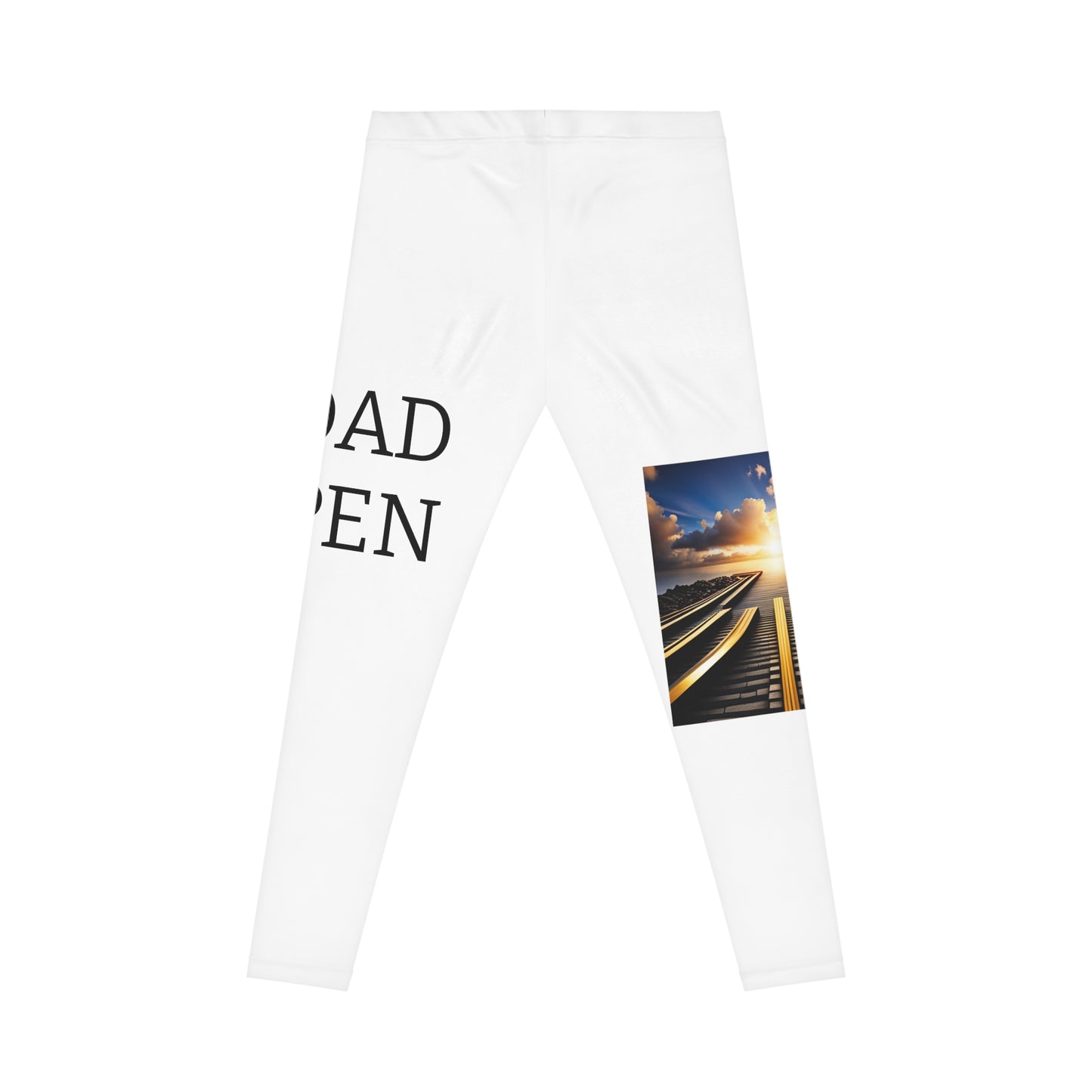 (ROAD OPEN) Women's Casual Leggings (AOP)
