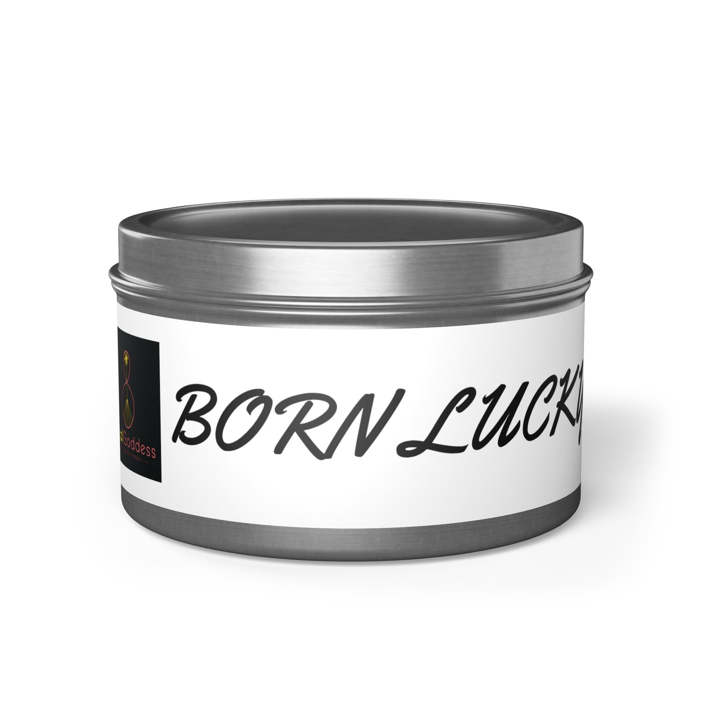 (BORN LUCKY) Tin Candles