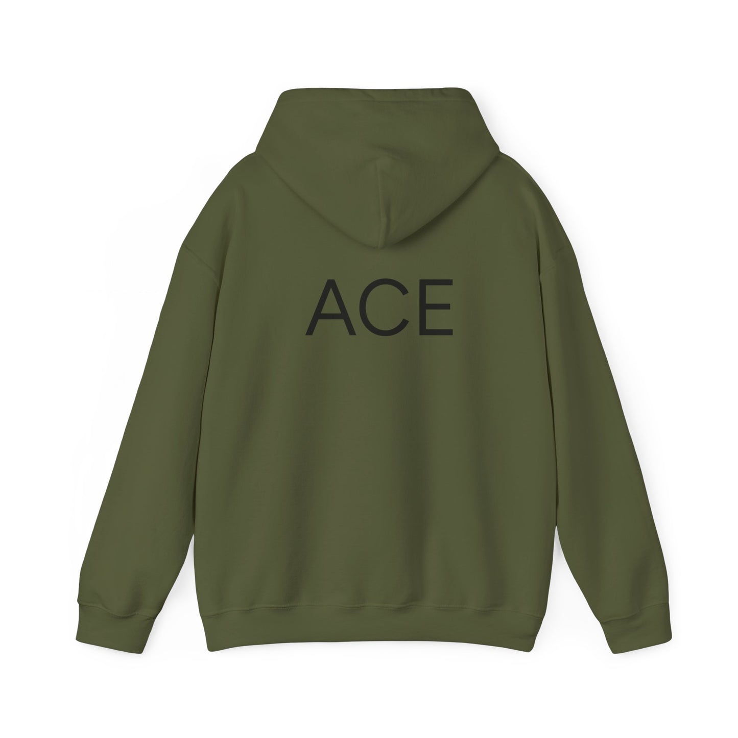 (ACE OF WEALTH)Unisex Heavy Blend™ Hooded Sweatshirt