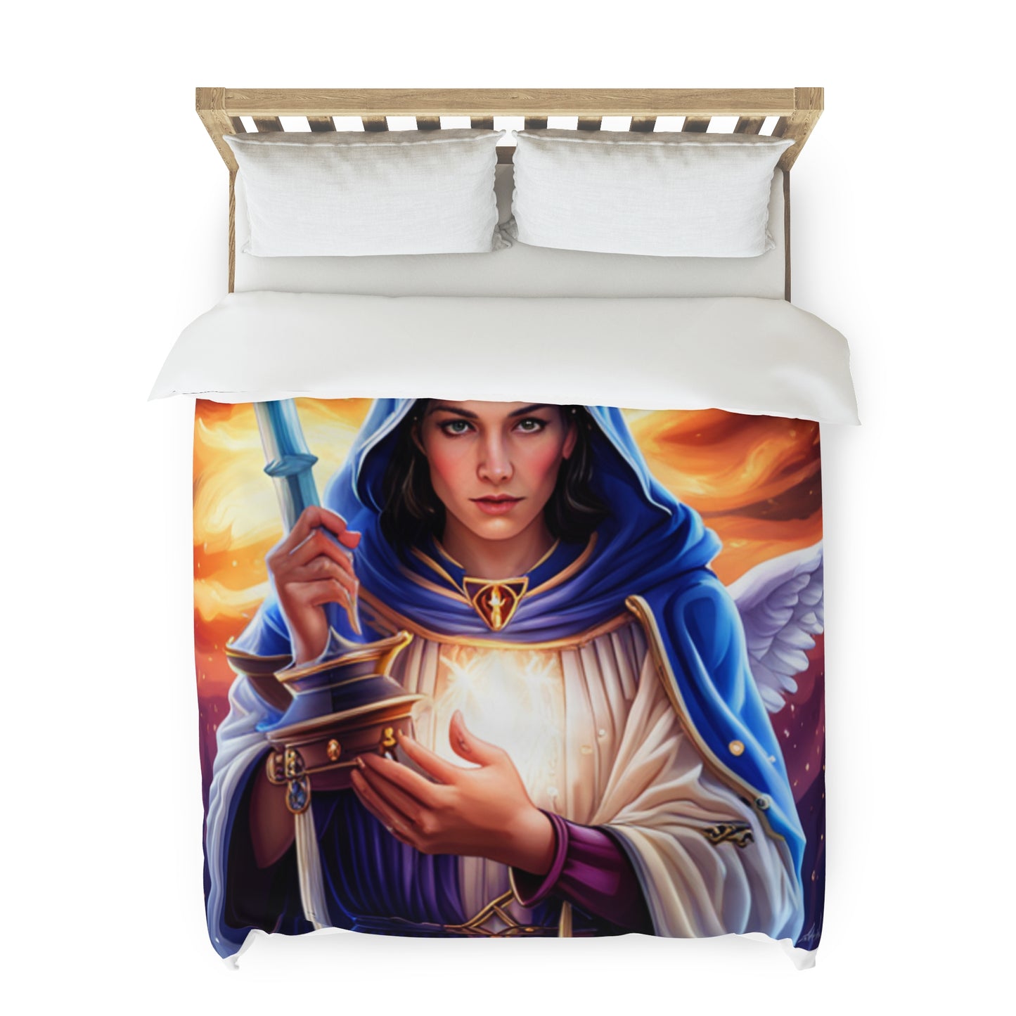 (Protection over soul) Duvet Cover
