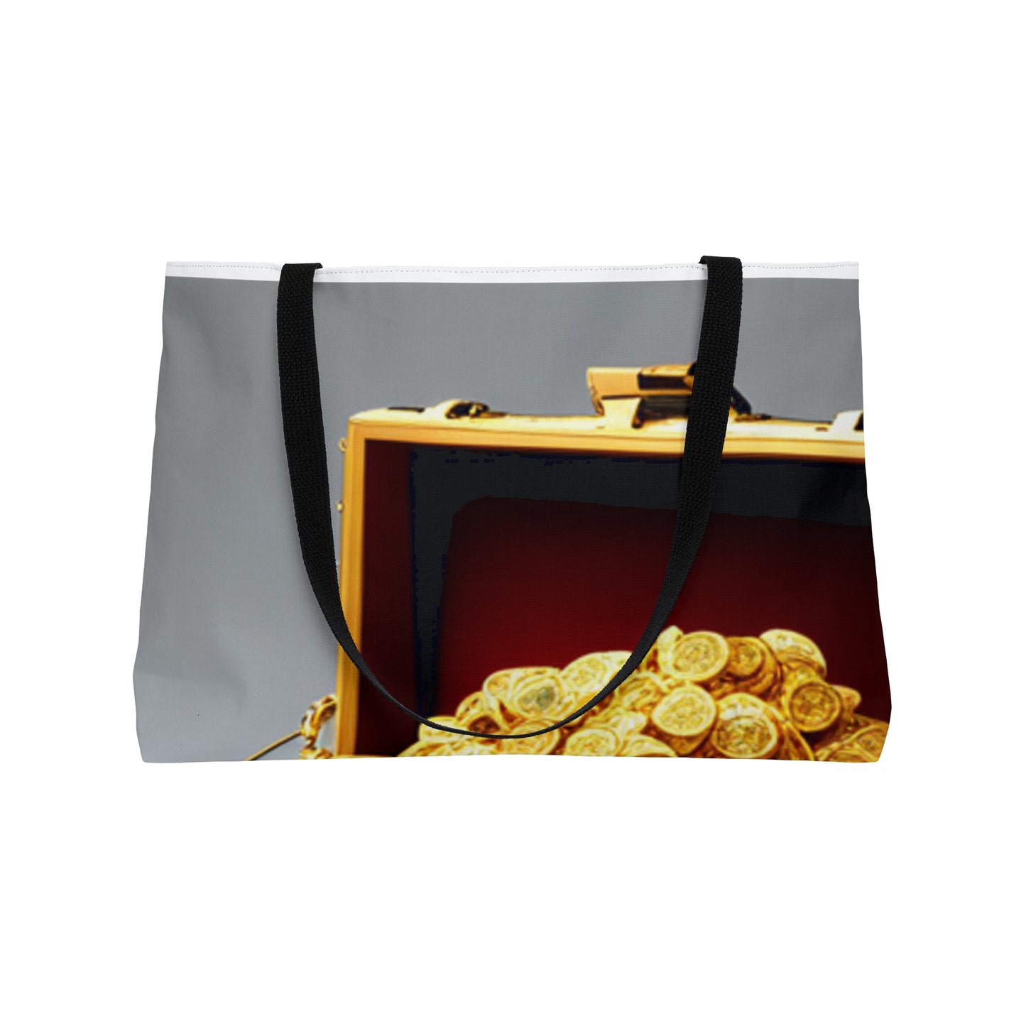 (WEALTH IN THE BAG)Weekender Tote Bag