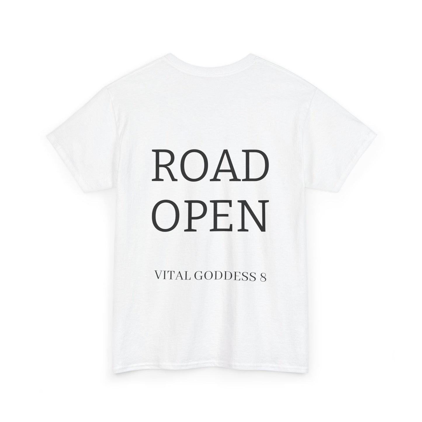 (ROAD OPEN)Unisex Heavy Cotton Tee