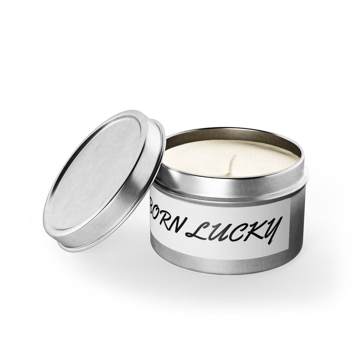 (BORN LUCKY) Tin Candles