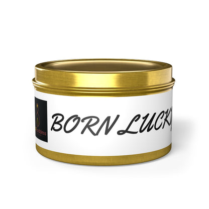 (BORN LUCKY) Tin Candles
