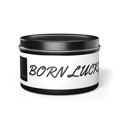 (BORN LUCKY) Tin Candles