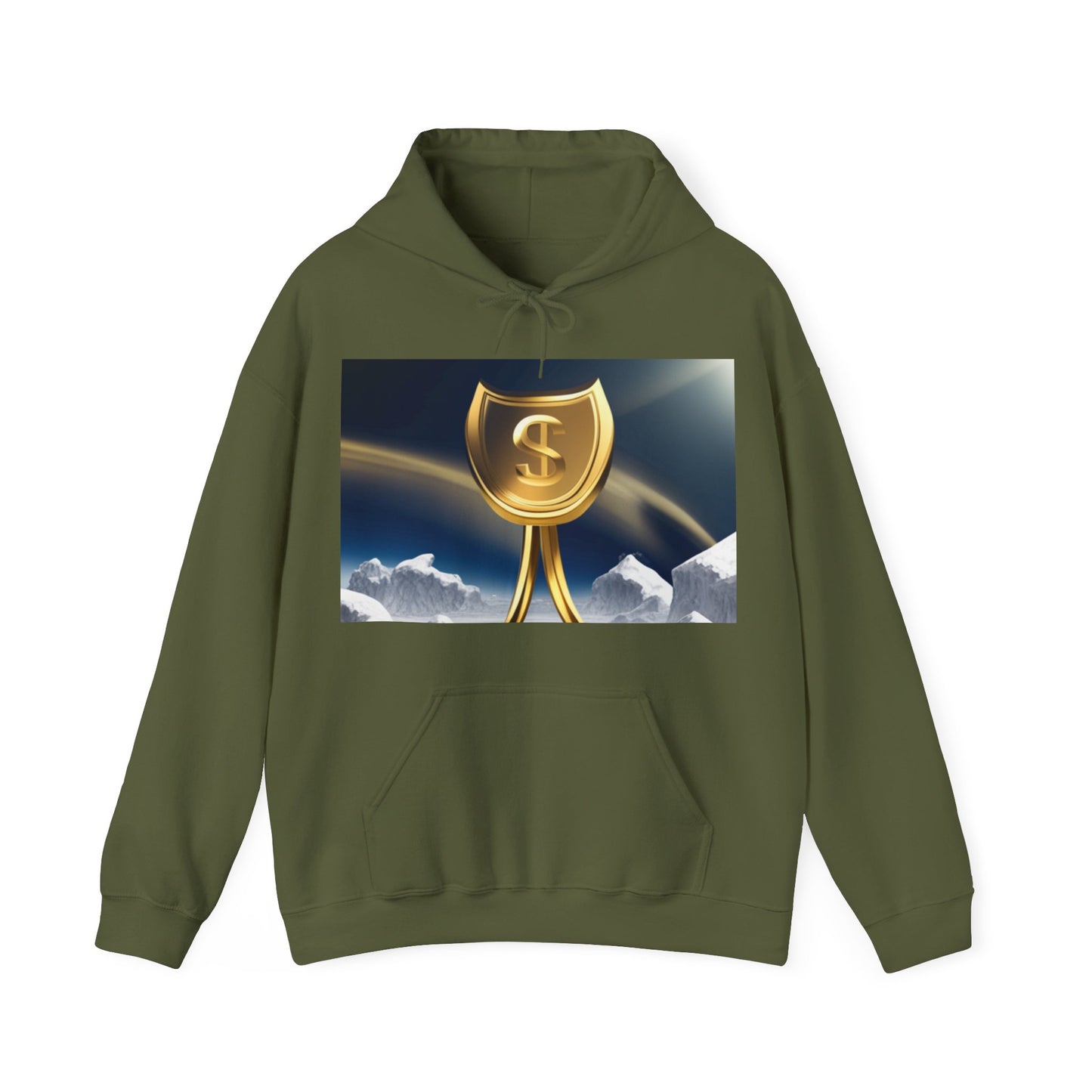 (ACE OF WEALTH)Unisex Heavy Blend™ Hooded Sweatshirt