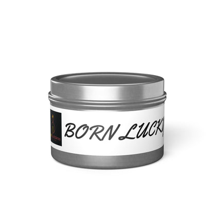 (BORN LUCKY) Tin Candles