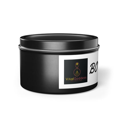 (BORN LUCKY) Tin Candles