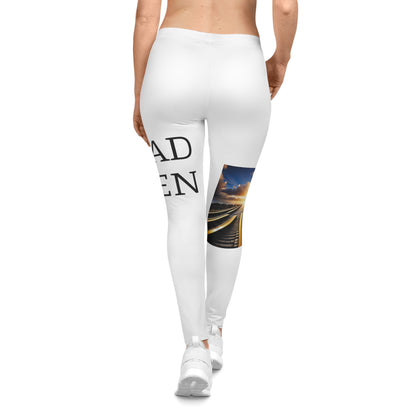 (ROAD OPEN) Women's Casual Leggings (AOP)