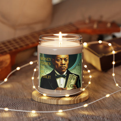 (MONEY COMES TO ME EASILY)Scented Soy Candle, 9oz