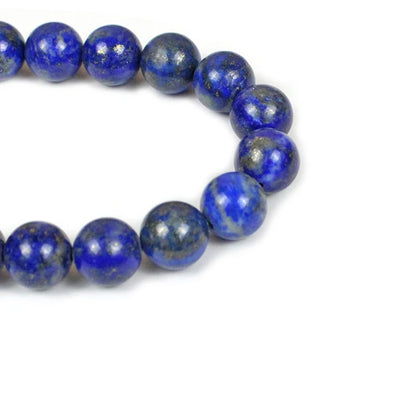 4 6 8 10 12MM 100%Natural Gem Stone Lapis Lazuli Bracelets & Bangles Red Beads Meditation Healing blue stone Fashion Jewelry