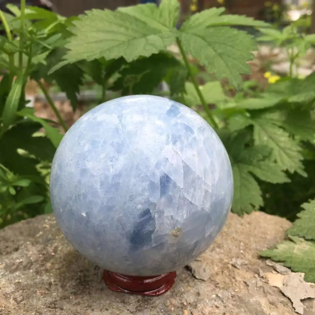 Beautiful Natural Blue Celestite Quartz Sphere Crystal Ball Stones Gem Healing Stones Gifts Healing Decor Minerals  Product Desc