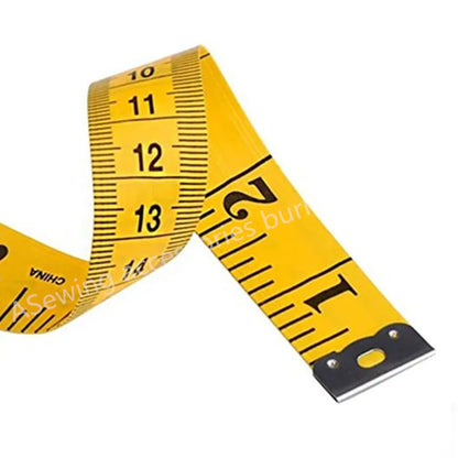 High Quality 120 Inch/300cm Body Measuring Ruler Sewing Tailor Tape Measure Centimeter Meter Sewing Measuring Tape Soft Ruler