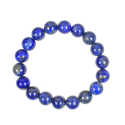4 6 8 10 12MM 100%Natural Gem Stone Lapis Lazuli Bracelets & Bangles Red Beads Meditation Healing blue stone Fashion Jewelry