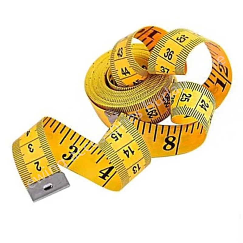 High Quality 120 Inch/300cm Body Measuring Ruler Sewing Tailor Tape Measure Centimeter Meter Sewing Measuring Tape Soft Ruler