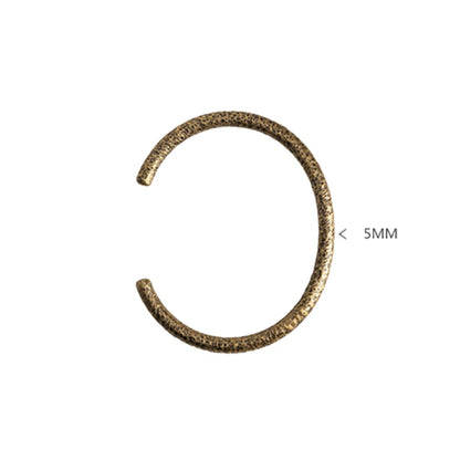 Jewelry Sets Cuff Solid Copper Bracelet Rustic Metal Oxidized Punk Bangle Viking Handmade Unisex Couple Accessories Handcuff