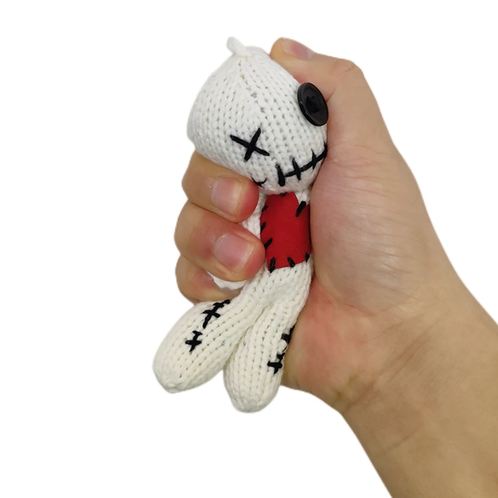 Voodoo Dolls Creepy Halloween Scray Ghost Plush Pin Holder Horror Unique Funny Christmas Ornaments Fidget Toys Gifts