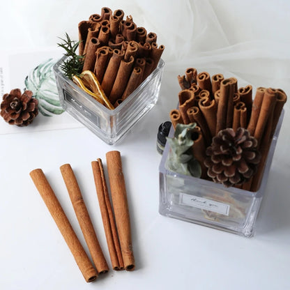 5 Pieces Natural Dried Cinnamon Sticks DIY Candles Soaps Making Materials Premium Grade Real Cinnamon Rolls