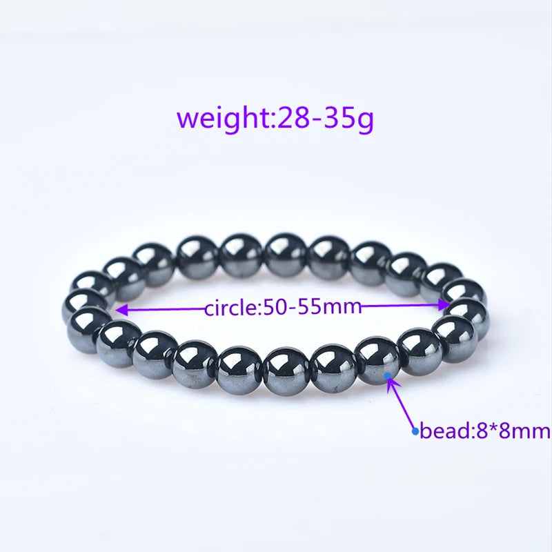 1pc Natural Terahertz Bracelets Mineral Stone Mineral Raw Crystals Gem Ornaments Stone Healing Stone Charm Ladies Jewelry Gifts