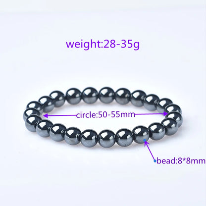 1pc Natural Terahertz Bracelets Mineral Stone Mineral Raw Crystals Gem Ornaments Stone Healing Stone Charm Ladies Jewelry Gifts