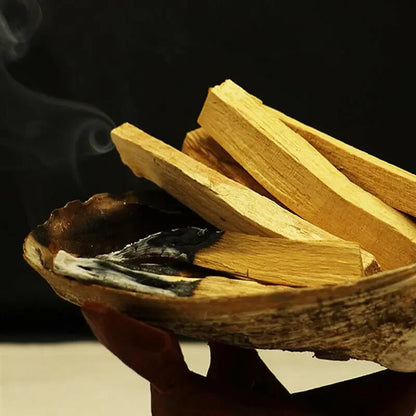 Palo Santo Natural Incense Sticks Wooden Smudging Strips Aroma Diffuser Stains Stick Aromatherapy Burn Wooden Sticks No Smell