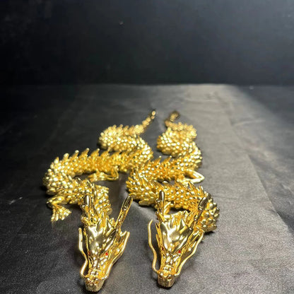 Desktop Ornaments 3D Zodiac Dragon Claws Brass Statue Sculpture Bring Success Home Decor Sculpture