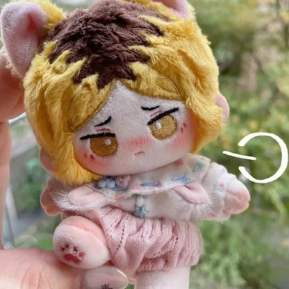 10cm Kawaii Anime Game Haikyuu!! Kozume Kenma Mini Plush Stuffed Doll Body Soft Plushie Toy Cosplay Mascot Figure Puppet Gift