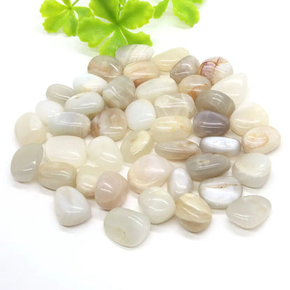 Wholesale Bulk Natural Moonstone Crystals Stones Reiki Healing Raw Rock Gravel Tumbled Gems Aquarium Gemstone Home Decor Gift