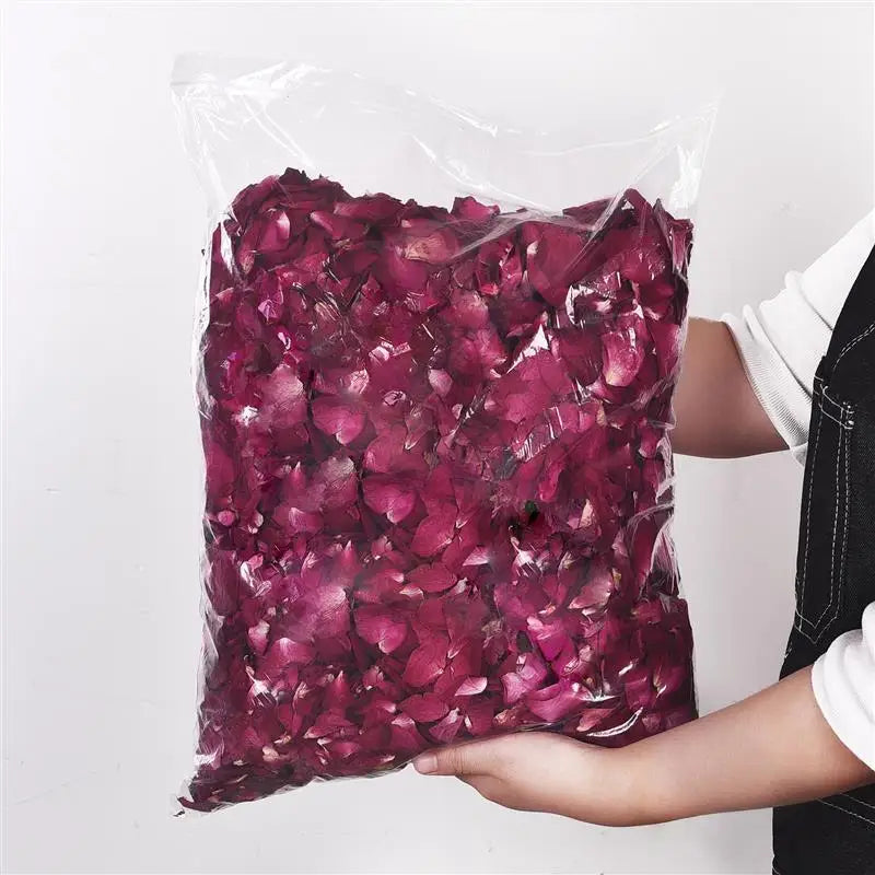 Rose Petals Select High-Quality Petals Dried Flower Baths, Foot Baths, Scene Decorations, Hotel Supplies, Candle DIY Fillers