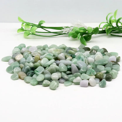 Natural Crystal Jadeite, Raw Gem Mineral Stone, Rock Gravel Specimen, Healing Reiki, 9-12mm, 100g
