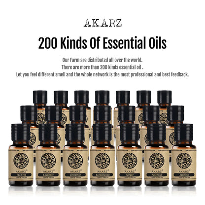 Premium AKARZ Essential Oil Kit: Ylang, Violet, Clove, and Lemongrass - Ideal for Aromatherapy, Massage, Spa,Skin Care - 10ml*4