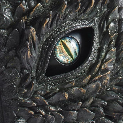 Halloween One-eyed Dragon Demon Eye Statue Book Glamorous Eye Resin Craft Ornament Desk Decor Home Decoration Figurine Miniature