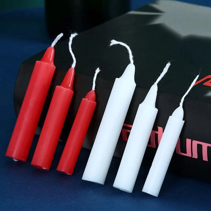 10pcs Small Red Candles Household Birthday Lighting Red and White Candles Valentine's Day Decoration Candles Home Decor Religiou