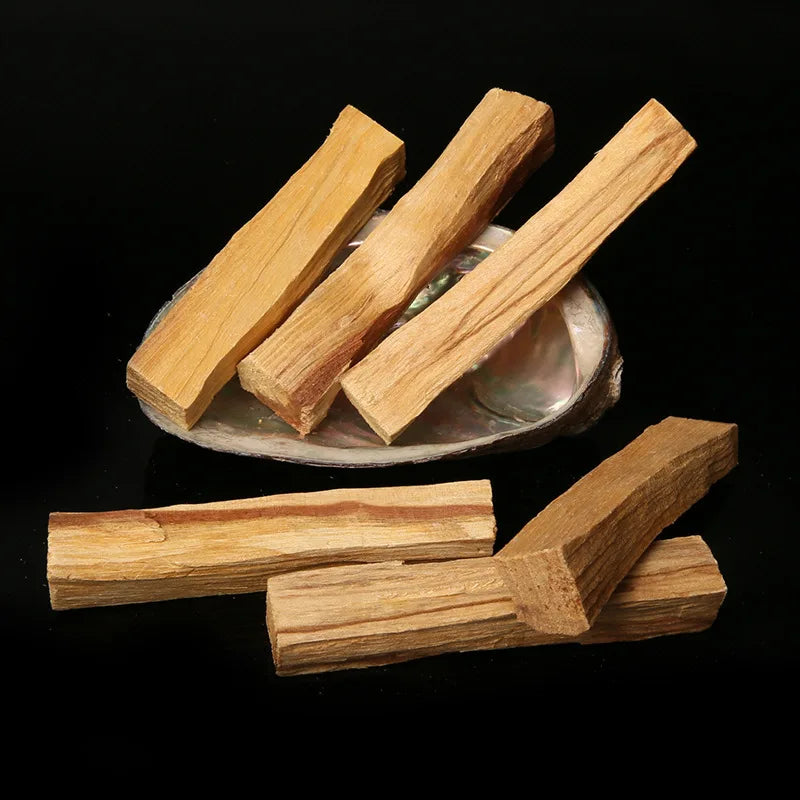 Palo Santo Natural Incense Sticks Wooden Smudging Strips Aroma Diffuser Stains Stick Aromatherapy Burn Wooden Sticks No Smell