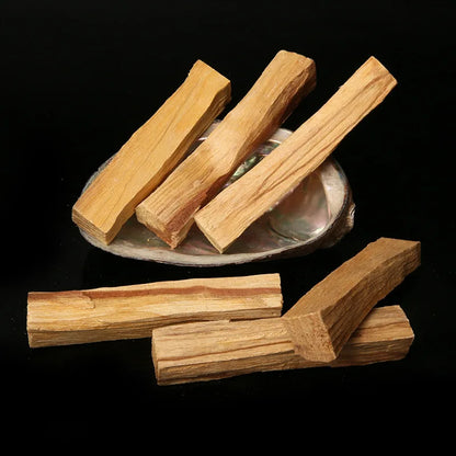Palo Santo Natural Incense Sticks Wooden Smudging Strips Aroma Diffuser Stains Stick Aromatherapy Burn Wooden Sticks No Smell