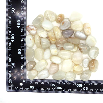 Wholesale Bulk Natural Moonstone Crystals Stones Reiki Healing Raw Rock Gravel Tumbled Gems Aquarium Gemstone Home Decor Gift