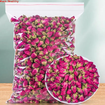 High Quality Natural Rose Buds For Homemade Beauty Health Soap Perfume Wedding Candle Sachet Filling Outdoor Decor Dried Flower