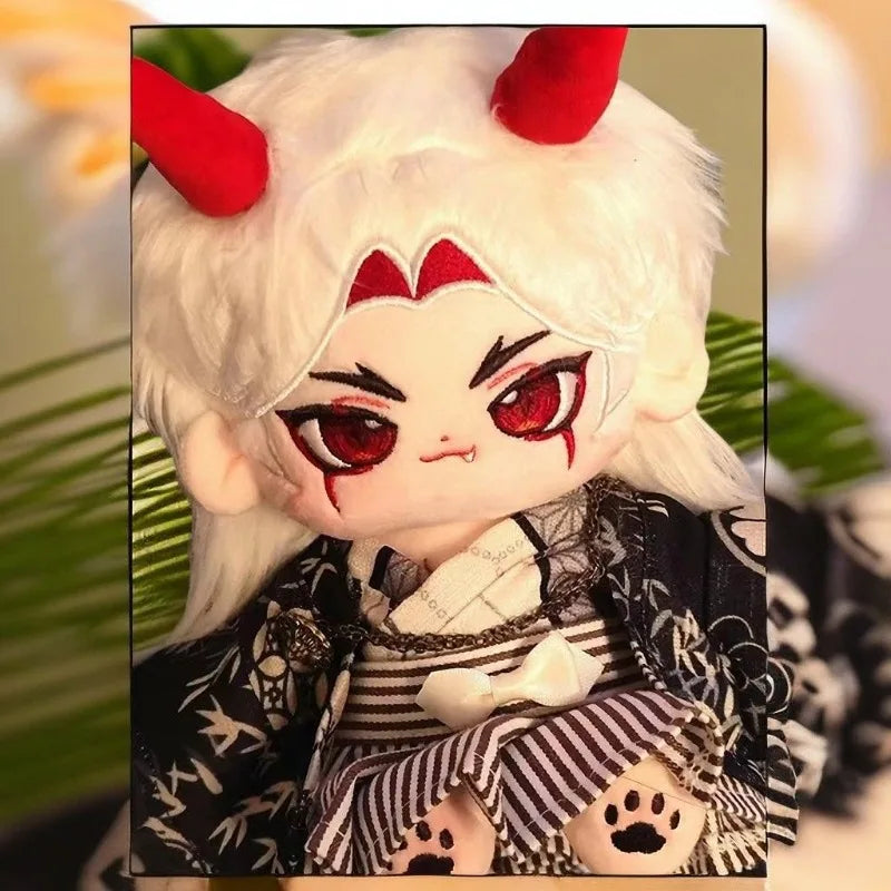 Genshin Impact Arataki Itto Plush 20cm Doll Stuffed Dress Up Anime Figure Plushie Pillow Toy For Kids Xmas Gifts