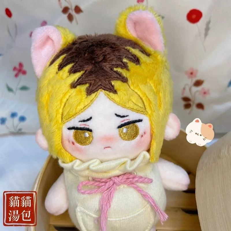 10cm Kawaii Anime Game Haikyuu!! Kozume Kenma Mini Plush Stuffed Doll Body Soft Plushie Toy Cosplay Mascot Figure Puppet Gift