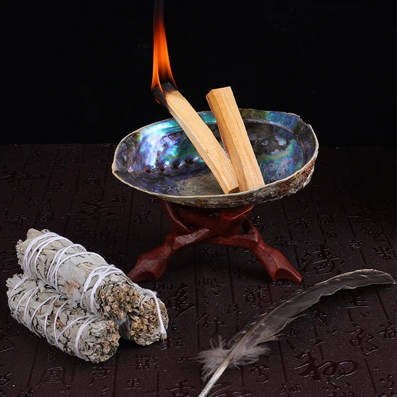 Palo Santo Natural Incense Sticks Wooden Smudging Burn Smoky Stick Sage Smudge Kit Incense Room Aromatherapy Yoga Meditation