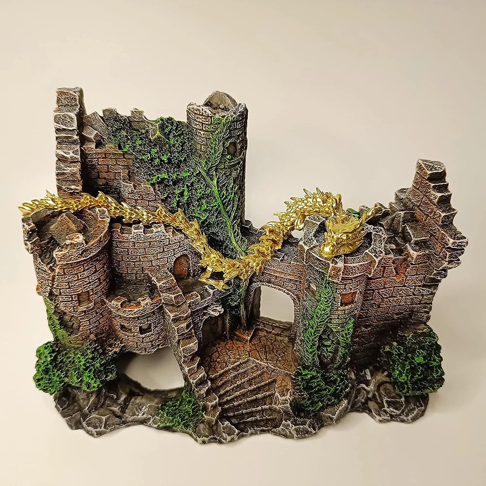 Desktop Ornaments 3D Zodiac Dragon Claws Brass Statue Sculpture Bring Success Home Decor Sculpture