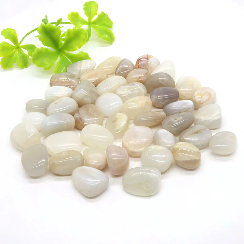 Wholesale Bulk Natural Moonstone Crystals Stones Reiki Healing Raw Rock Gravel Tumbled Gems Aquarium Gemstone Home Decor Gift