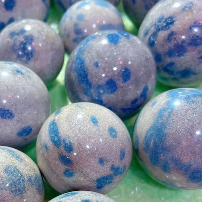 70mm Natural Stone Poilshed Quartz K2 Crystal Gemstone Sphere Healing Gem Craft Reiki Feng Shui Decoration Ball